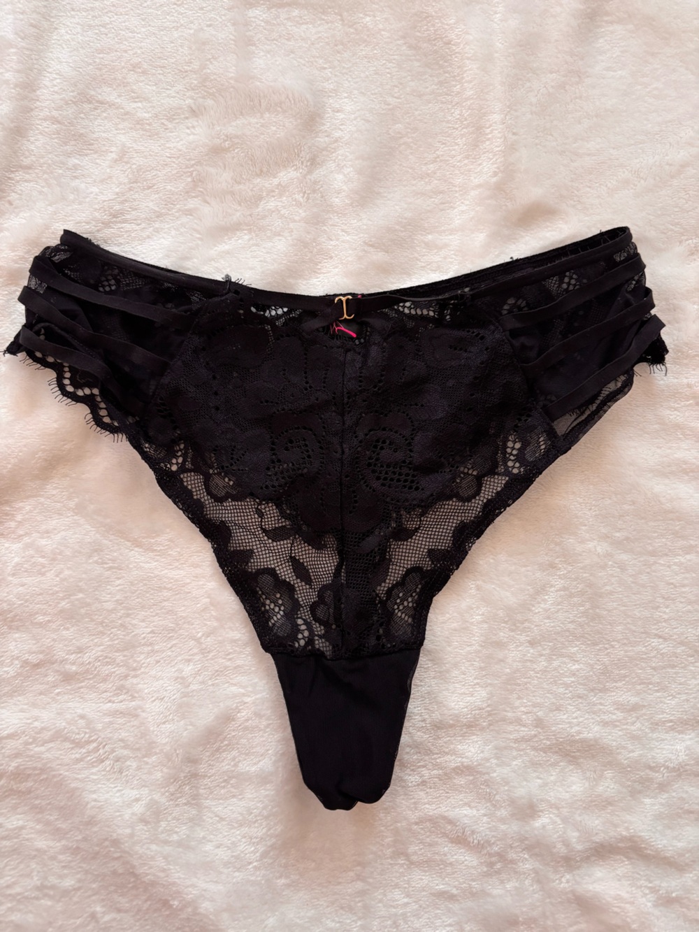 La Senza black lace panties